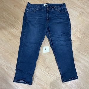 Lane Bryant Size 24S Flex Magic Waist Band, Tighter Tummy, High Rise Straight